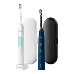 Sonicare HX6851/34 Sonicare ProtectiveClean 5100 Brosse à dents électrique Manuel utilisateur | Fixfr