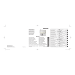Panasonic CZESWC2 Operating instrustions