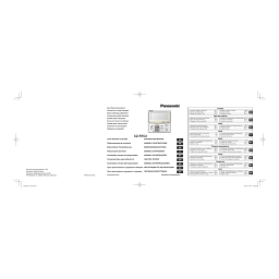 Panasonic CZESWC2 Operating instrustions | Fixfr
