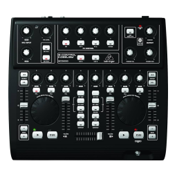 Behringer BCD3000 DJ Equipment Manuel du propriétaire | Fixfr