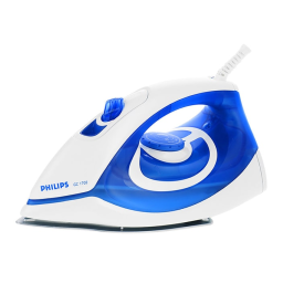 Philips GC1703/01 Fer à vapeur: Chat IA & PDF | Fixfr