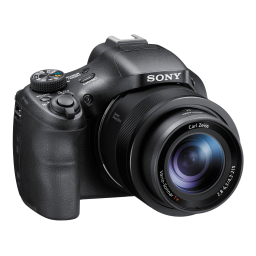 Sony Cyber-Shot DSC HX400V Manuel utilisateur | Fixfr