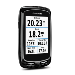 Garmin Edge 810 Manuel du propri&eacute;taire