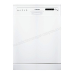 LADEN C2020WH Dishwasher Manuel utilisateur