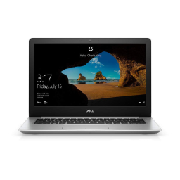 Dell Inspiron 5370 laptop Manuel utilisateur | Fixfr