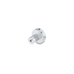 Baumer Spiral coupling (D1=12 / D2=12) Mounting solid shaft encoder Fiche technique | Fixfr
