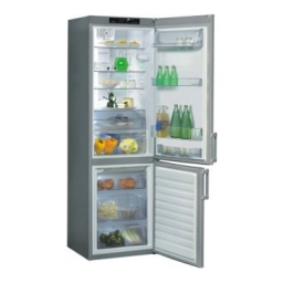 Whirlpool WBE3623 A+NFXF Fridge/freezer combination Manuel utilisateur | Fixfr