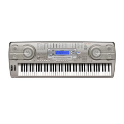 Casio WK-3800 Manuel utilisateur | Fixfr