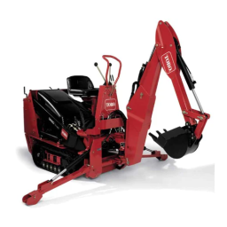 Backhoe Fit-Up Kit, TX 1000 Compact Tool Carrier