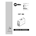 Miller CST 280 (FRENCH MODEL - 907244013) Manuel utilisateur