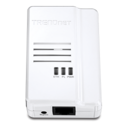 Trendnet RB-TPL-408E2K Powerline 500 AV2 Adapter Kit Fiche technique | Fixfr