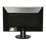 Acer P205H Monitor Manuel utilisateur