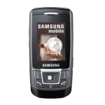 Samsung SGH-D900 Mode d'emploi