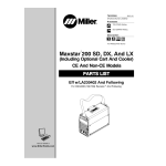 Miller MAXSTAR 200 SERIES Manuel utilisateur
