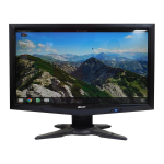 Acer P196HQV Monitor Guide de d&eacute;marrage rapide