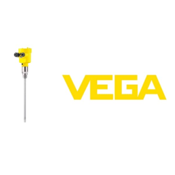 Vega VEGACAL 64 Capacitive rod probe for continuous level measurement of adhesive products Manuel utilisateur | Fixfr