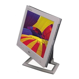LG FLATRON LCD 885LE-LB885D-UA- Manuel utilisateur | Fixfr