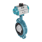 Gemu R481 Victoria Pneumatically operated butterfly valve Mode d'emploi