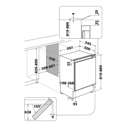 Whirlpool IN TSZ 1612 Manuel utilisateur | Fixfr