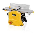 Powerplus POWX204 JOINTER/PLANER 1500W 204MM Manuel du propri&eacute;taire