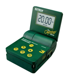 Extech Instruments 412400 Multifunction Process Calibrator Manuel utilisateur | Fixfr