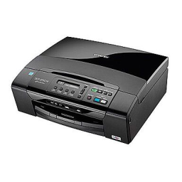 Brother DCP-375CW Inkjet Printer Manuel utilisateur | Fixfr