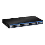 Trendnet RB-TEG-524WS 52-Port Gigabit Web Smart Switch Fiche technique