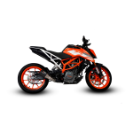 KTM 390 Duke MY 2020 Naked Bike Manuel utilisateur