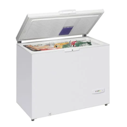 Whirlpool WH2500A+ Freezer Manuel utilisateur | Fixfr