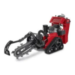 Toro TRX-16 Trencher Manuel utilisateur