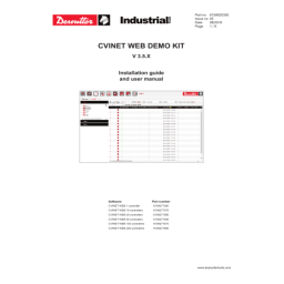 Desoutter CVI NET WEB 25 CONTROLLERS (6159277380) Manuel utilisateur | Fixfr