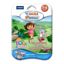 VTech JEU V.MOTION DORA LEXPLORATRICE Manuel utilisateur | Fixfr