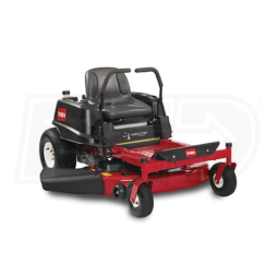 Toro TimeCutter Z4200 Riding Mower Riding Product Manuel utilisateur | Fixfr