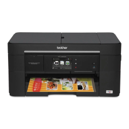 Brother MFC-J5520DW Inkjet Printer Manuel utilisateur | Fixfr