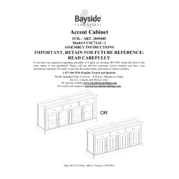 Whalen 696238 / WEYBK-N Weyland Bookcase  Manuel utilisateur | Fixfr