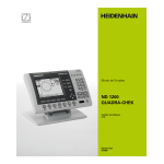 HEIDENHAIN GAGE-CHEK 2000 Demo (1248580.1.4.x) Evaluation Electronic Manuel utilisateur