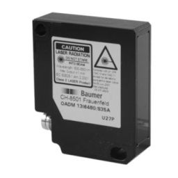 Baumer OHDM 16N5651 Diffuse sensor Fiche technique | Fixfr