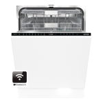 Gorenje DW50.2 Lave-vaisselle tout int&eacute;grable GV673C61 Une information important