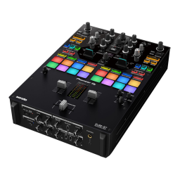 Pioneer DJM-S7 DJ Mixer Manuel du propriétaire | Fixfr