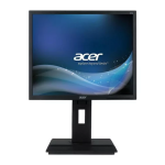 Acer B196L Monitor Manuel utilisateur