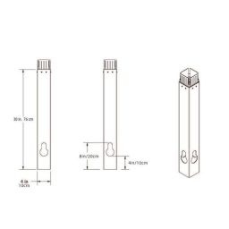 Vita Arbor Post Installation Kit Mode d'emploi | Fixfr
