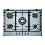 Whirlpool AKT 717/IX Hob Manuel utilisateur