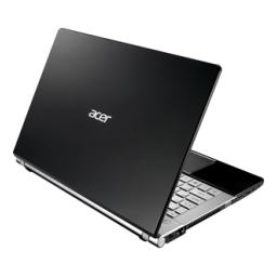 Acer Aspire V3-471 Notebook Guide de démarrage rapide | Fixfr