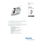 Philips GC3570/02 Fer vapeur Manuel utilisateur