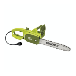 Sun Joe SWJ599E Tree Limb Master Electric Handheld Chainsaw Manuel du propri&eacute;taire