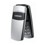 Samsung SGH-X200B Manuel utilisateur