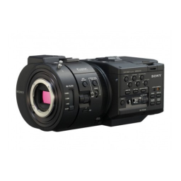 Sony NEX-FS700R Manuel utilisateur | Fixfr