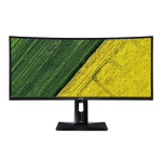 Acer CZ340CK Monitor Guide de d&eacute;marrage rapide