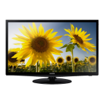 Samsung T24D310EW Moniteur TV 24&quot; pour les fans de sport Manuel utilisateur