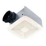 Broan-NuTone QTXE080 Broan Very Quiet Ceiling Bathroom Exhaust Fan sp&eacute;cification